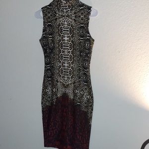 Venus  Animal print tunic dress